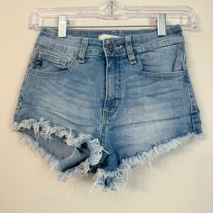 KanCan Distressed Denim Jean Shorts
